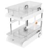 Movable Organizer With Clear Trays