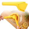 Manual Lemon Squeezer Fold Flat Design Effortless Hand Lemon Juicer Squeezer Manual Citrus Juicer with Sideways Pivot Increase Leverage Reduce Effort