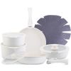 Induction Kitchen Pots And Pans Set With Detachable Handles