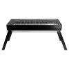 Foldable Charcoal BBQ Grill Stainless Steel Grill Net Easy Setup Portable Tabletop Barbecue Grill for Camping Picnic Outdoor Party Backyard