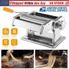 Pasta Maker Roller Machine Fettuccine Noodle Maker 9 Thickness Settings Stainless Steel