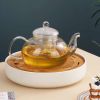 33.8 oz Glass Teapot with Detachable Infuser