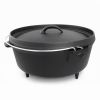 6-Quart Durable Cast Iron Dutch Oven