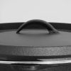 6-Quart Durable Cast Iron Dutch Oven