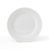 White Ceramic Dinnerware Set w/ Bowls Plates and Mugs