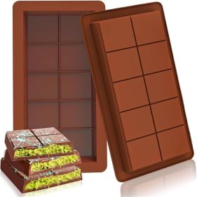 Pack of 2 Chocolate Moulds, Silicone Chocolate Mould