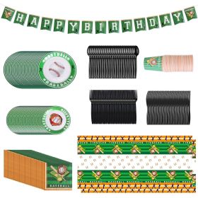 Baseball Birthday Party Supplies Kit