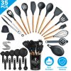 35Pcs Kitchen Cooking Utensils Necessities Set