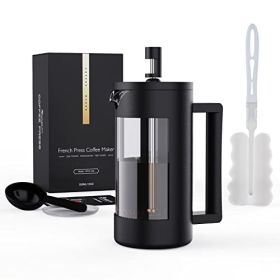 Camping Plastic Glass French Coffee Press (Option: 350ml)