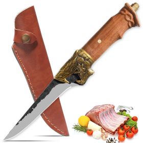 Dragon Head Handle Viking Boning Knife (Option: Fillet Knife)