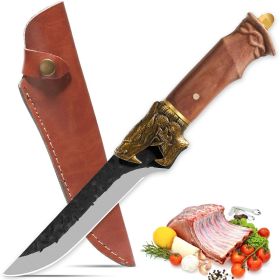 Dragon Head Handle Viking Boning Knife (Option: Boning Knife)