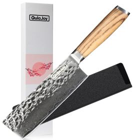 6.5 Inch Damascus Nakiri Chef Knife (Option: Nakiri)